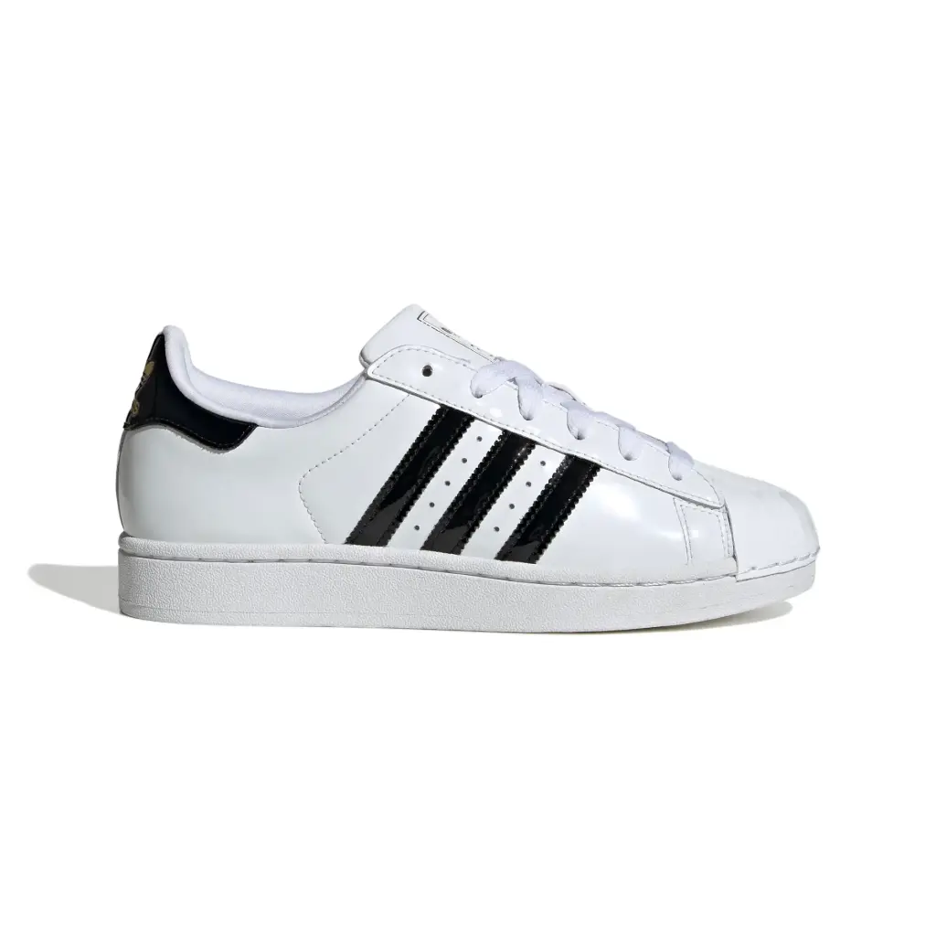 [JS4010] Superstar II Patent Leather "Cloud White / Core Black" - JS4010 (36)