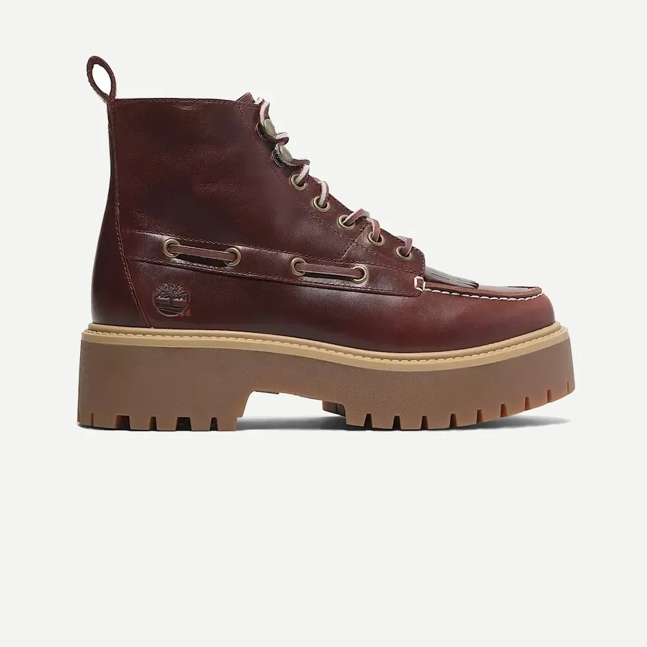 [TB0A27YZEIW] Stone Street Mid Lace Up Boot "Burgundy" (36)