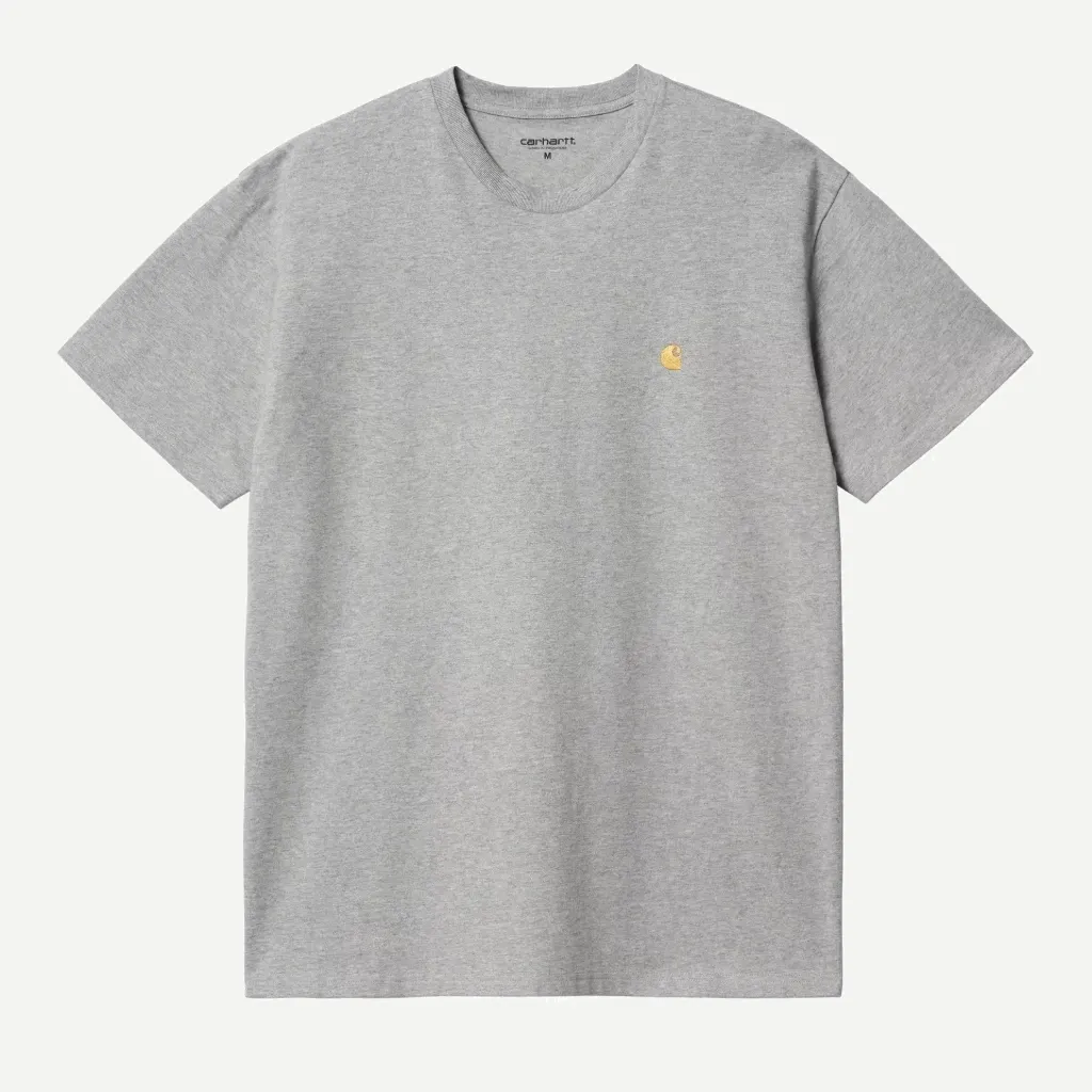 S/S Chase Tee-Shirt "Grey Heather / Gold"