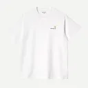 S/S American Script Tee-Shirt "White"
