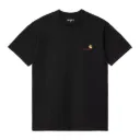 S/S American Script Tee-Shirt "Black"