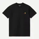 S/S American Script Tee-Shirt "Black"