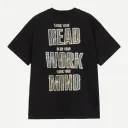 S/S Mind Your Head Tee-Shirt "Black"