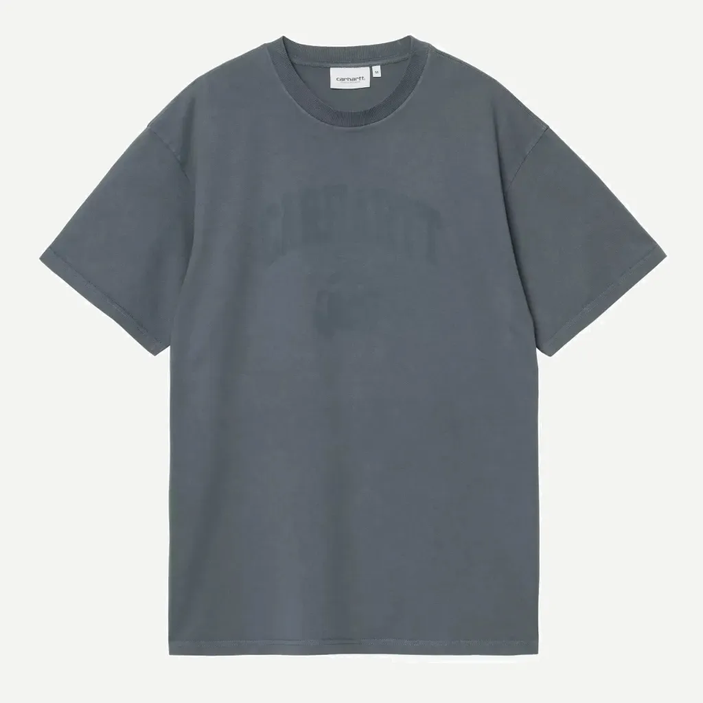 S/S Faded Pond Corps Tee-Shirt "Deep Night Heavy Stone Wash"