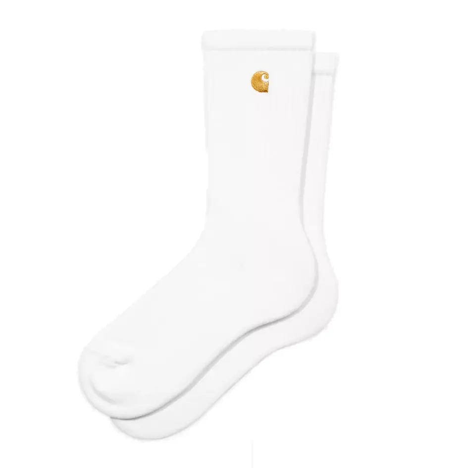 [I029421_00R_XX] Chase Socks "White / Gold"