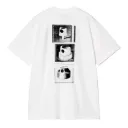 S/S Caps Tee-Shirt "White"