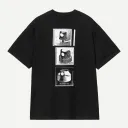 S/S Caps Tee-Shirt "Black"