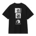 S/S Caps Tee-Shirt "Black"
