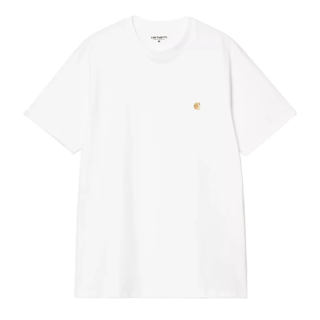 S/S Chase T-Shirt "White / Gold"