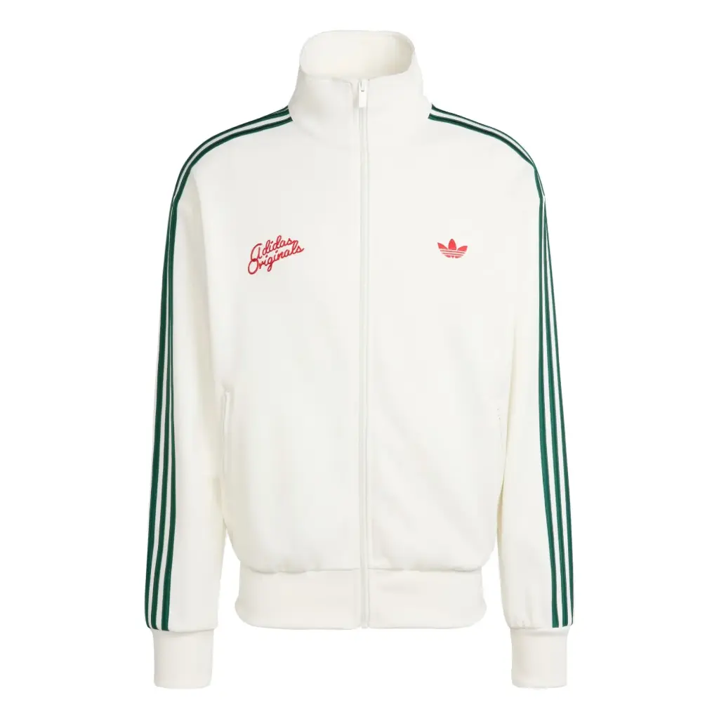 [KD6625] FIREBIRD TRACK TOP ROSES "Off White / Collegiate Green" - KD6625 (XS)