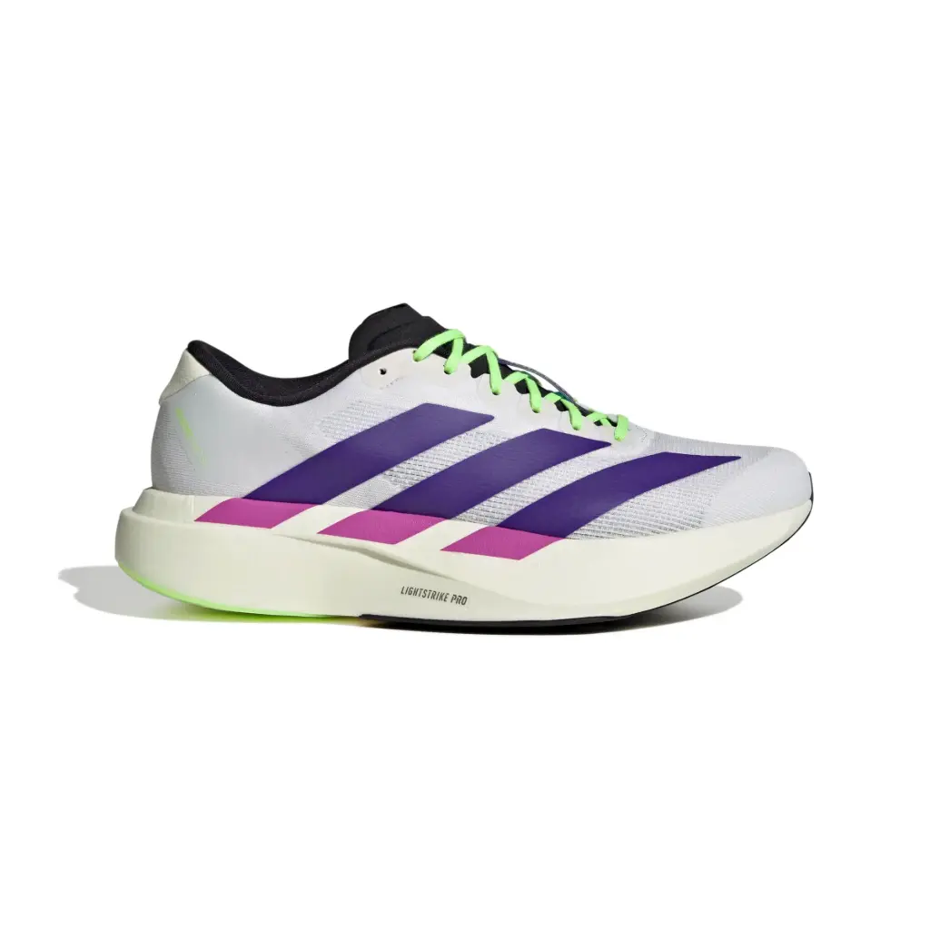 ADIZERO EVO SL "White / Collegiate Purple" - JS4495
