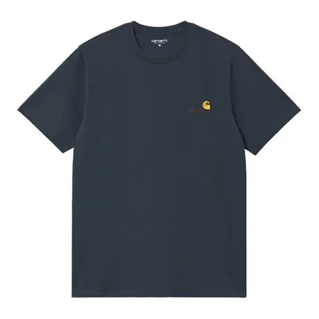 S/S American Script Tee-Shirt "Deep Night"