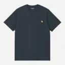 S/S American Script Tee-Shirt "Deep Night"