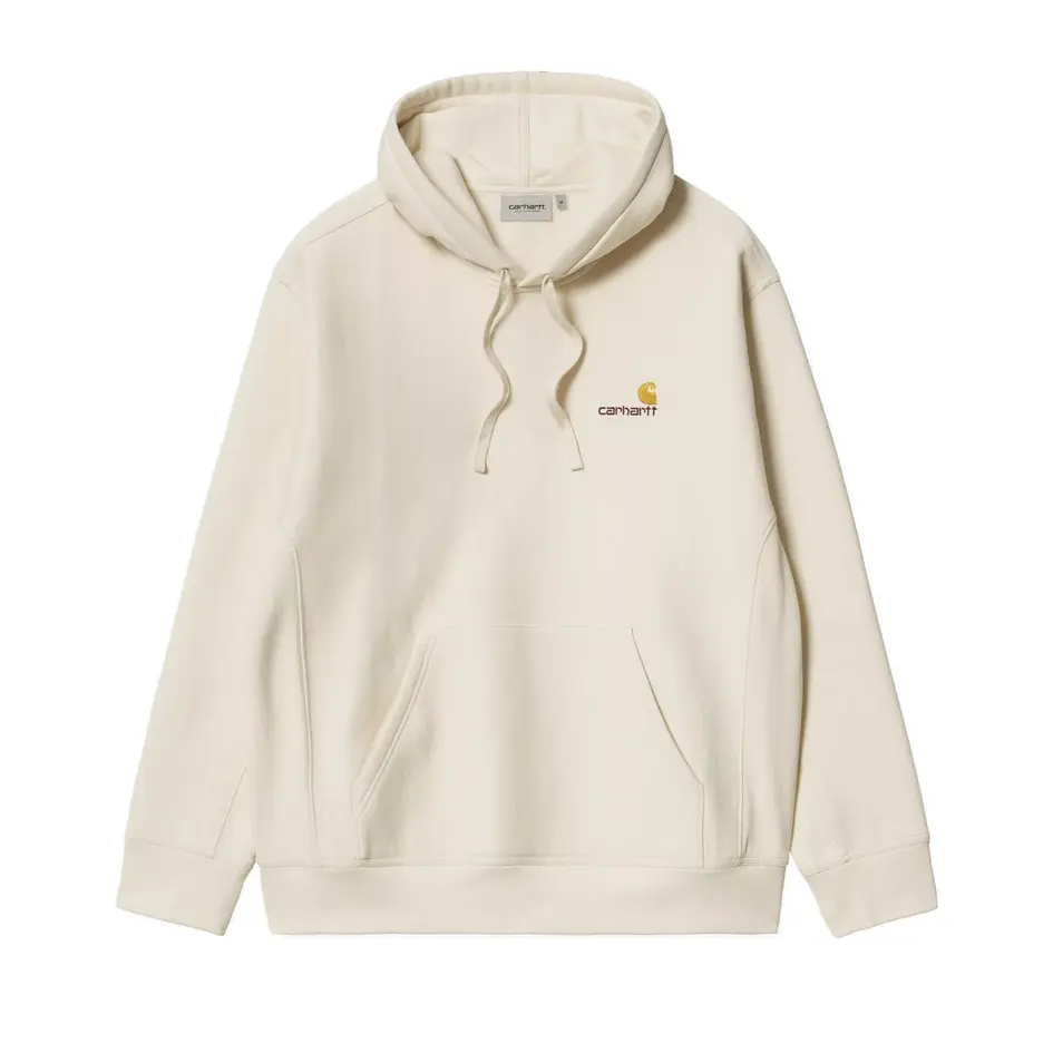 Hooded American Script Sweat "Natural"