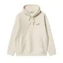 Hooded American Script Sweat "Natural"