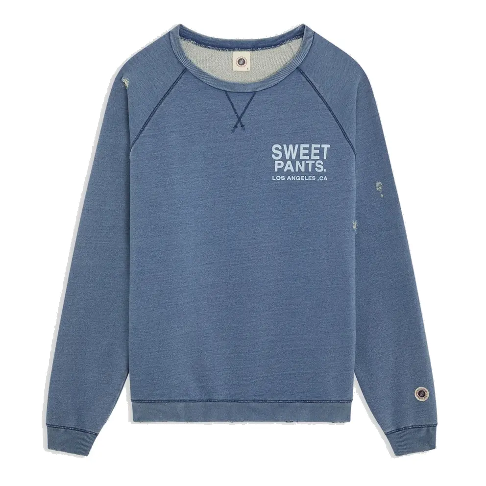 [INDIGOCREWPRINT] INDIGO CREW PRINT "Used" (S)