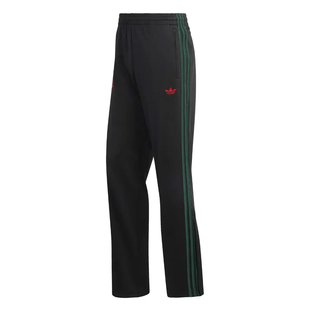 FIREBIRD TRACK PANTS ROSES "Black" - KD0453