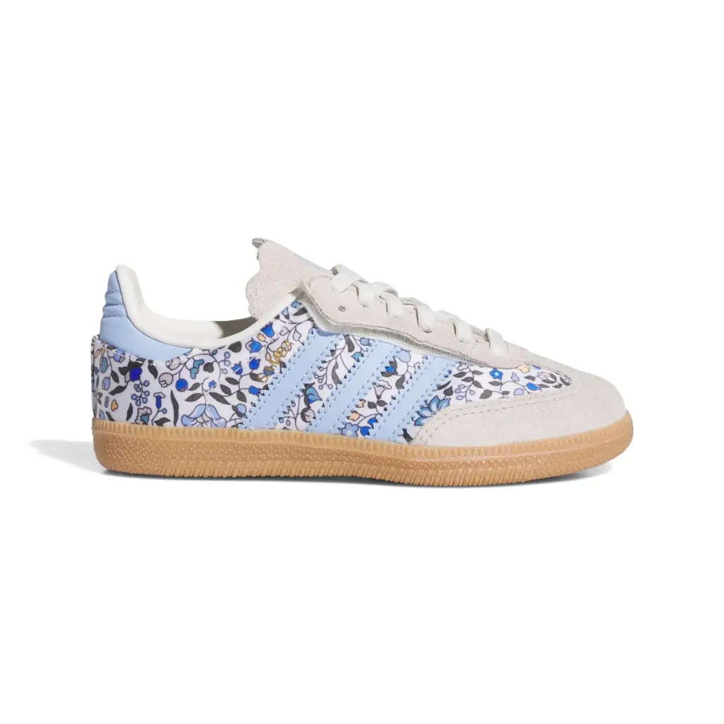 Samba OG X Liberty London Kids "Floral Blue" - JP8079
