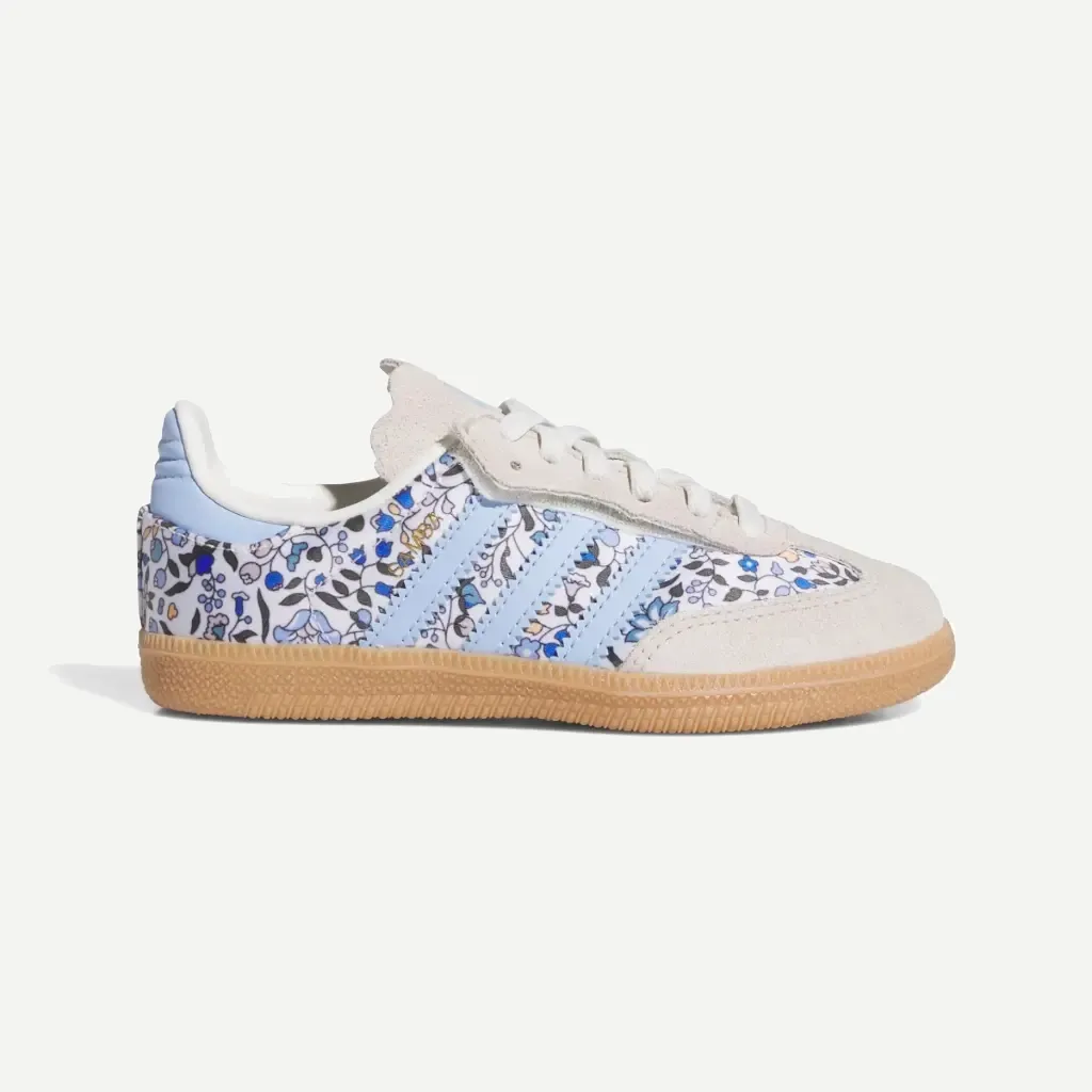 Samba OG X Liberty London Kids "Floral Blue" - JP8079