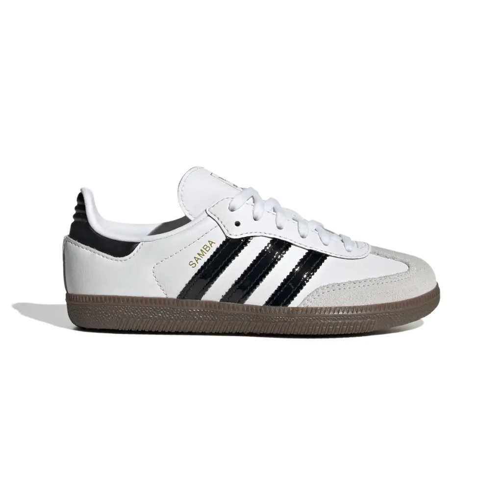 Samba OG Kids "Cloud White / Core Black" - JQ2850