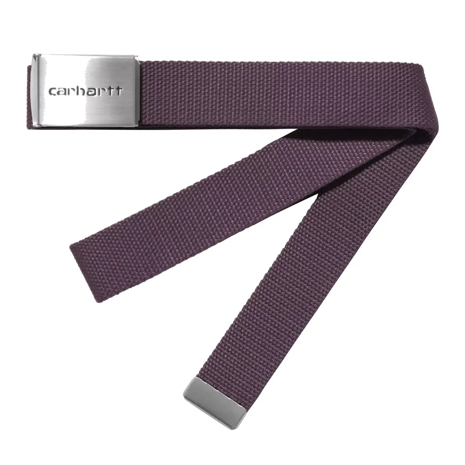 Ceinture Ajustable Carhartt W.I.P. Chrome "Cozy Purple"