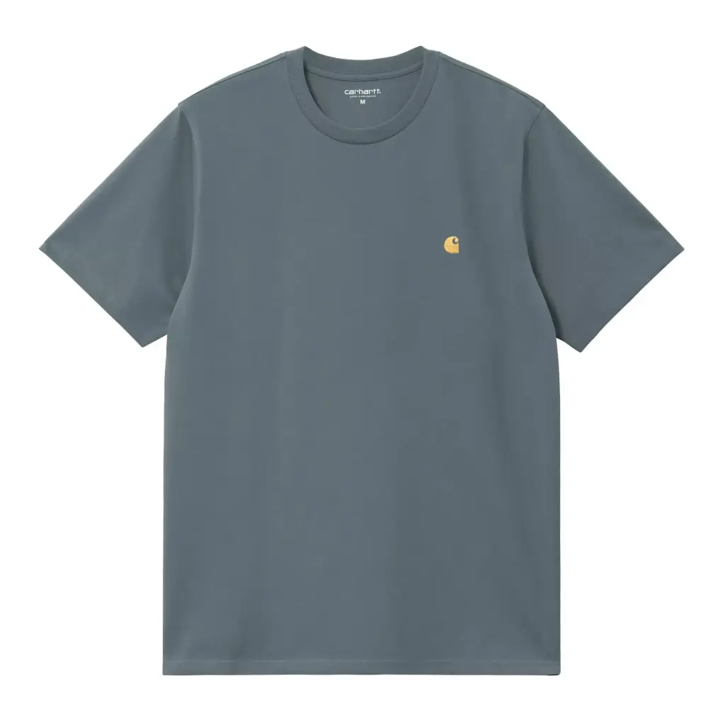 S/S Chase Tee-Shirt "Cozy Blue / Gold"