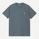 S/S Chase Tee-Shirt "Cozy Blue / Gold"