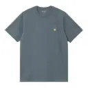 S/S Chase Tee-Shirt "Cozy Blue / Gold"