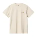 S/S American Script T-Shirt "Natural"