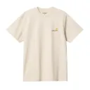 S/S American Script Tee-Shirt "Natural"