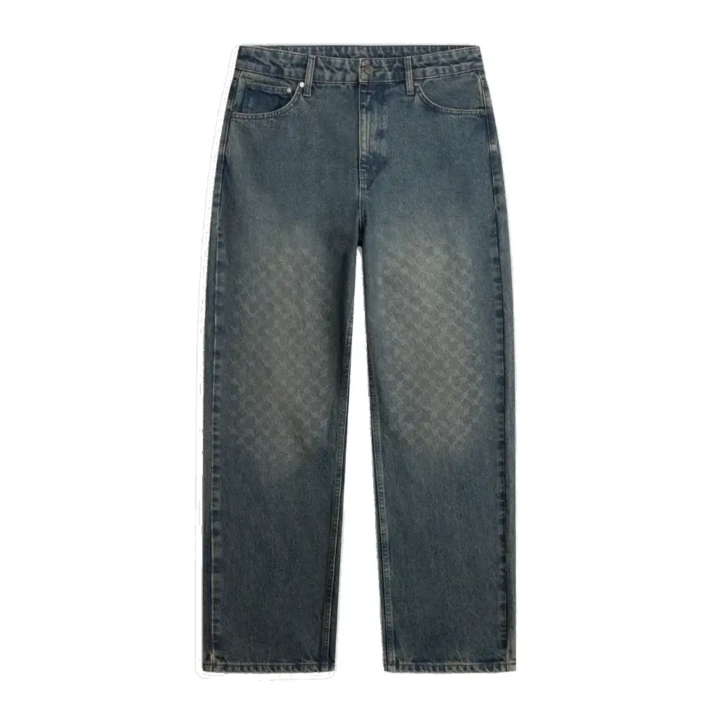 [2524014] Faded Monogram Amba Jean's "Bleach" (S)