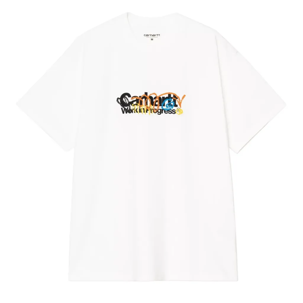 [I036238_02_XX] S/S Primary T-Shirt "White" (XS)