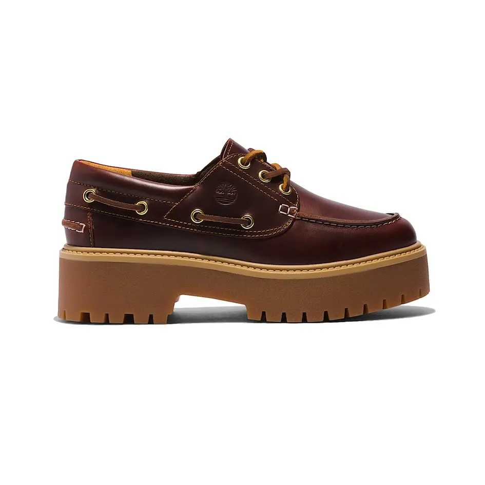Stone Street Boat Shoe "Brown"