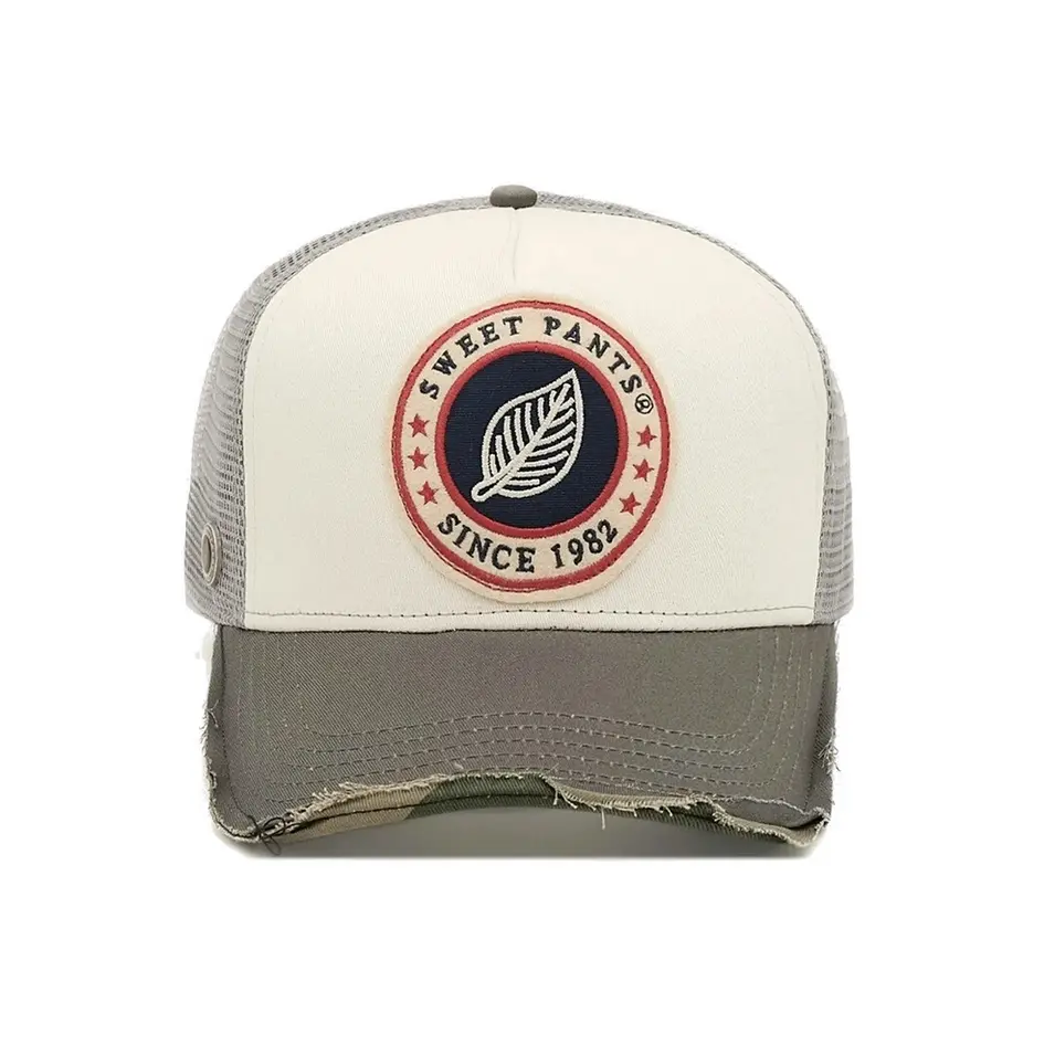 [HOMERUNCAPGREY] HOME RUN CAP "Grey"