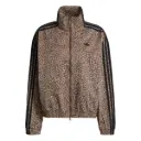 FIREBIRD OVERSIZED AOP DENIM JACKET "Earth Strata / Stone Khaki" - KD2815