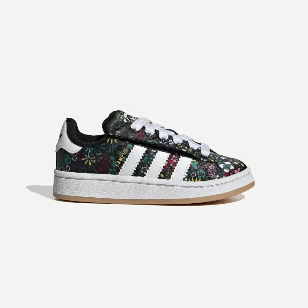 [HQ9189] Campus 00's x Liberty London Kids "Core Black / White" - HQ9189 (28)