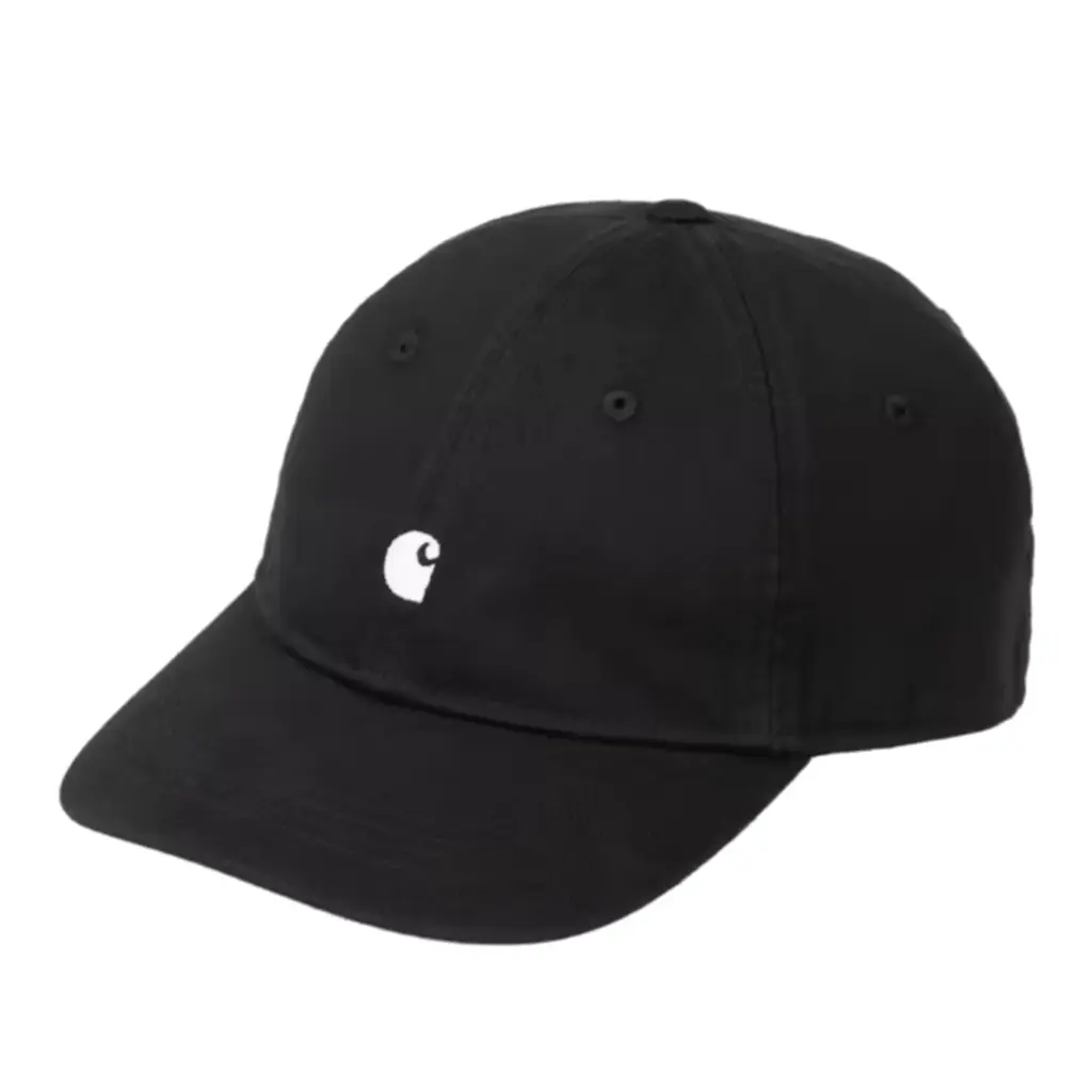 [I036730_0D2_XX] Madison Logo Cap "Black / White"