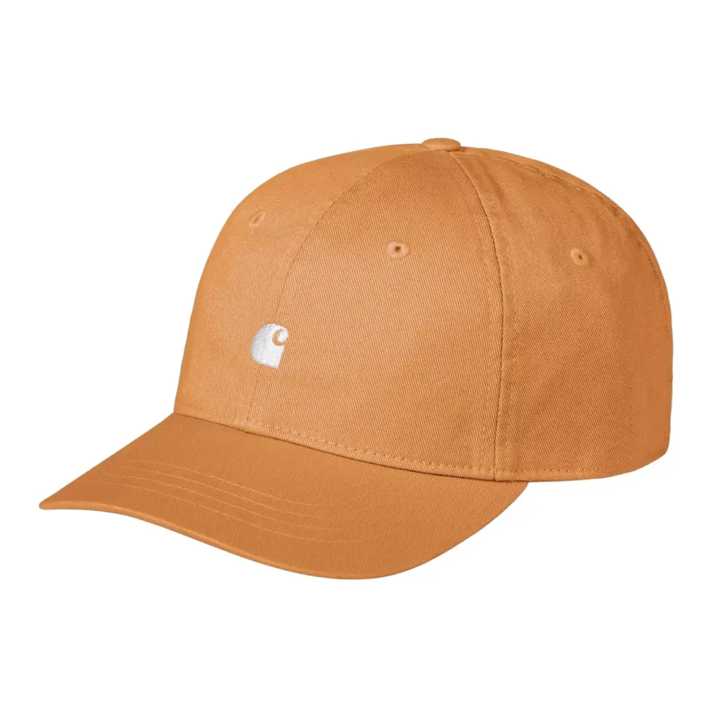 [I036730_3NK_XX] Madison Logo Cap "Gentle Orange / White "