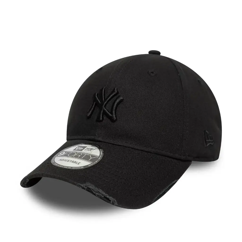 [60771831] 9FORTY New York Yankees MLB Washed Distressed "Black"