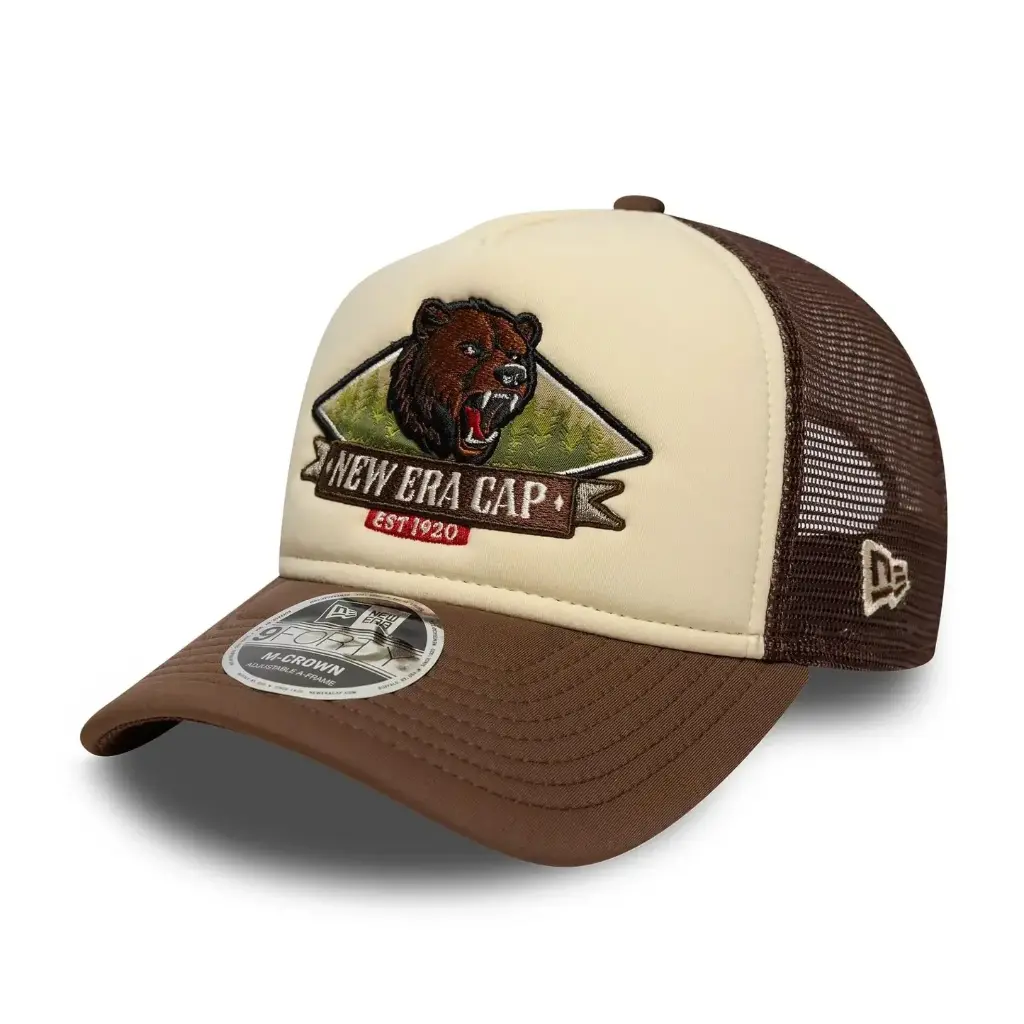 [60771806] 9FORTY A-Frame Trucker Graphic "Beige"