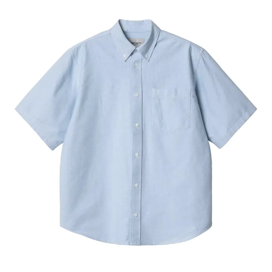 [I031454_1ON_XX] S/S Braxton Shirt "Bleach / Wax" (XS)