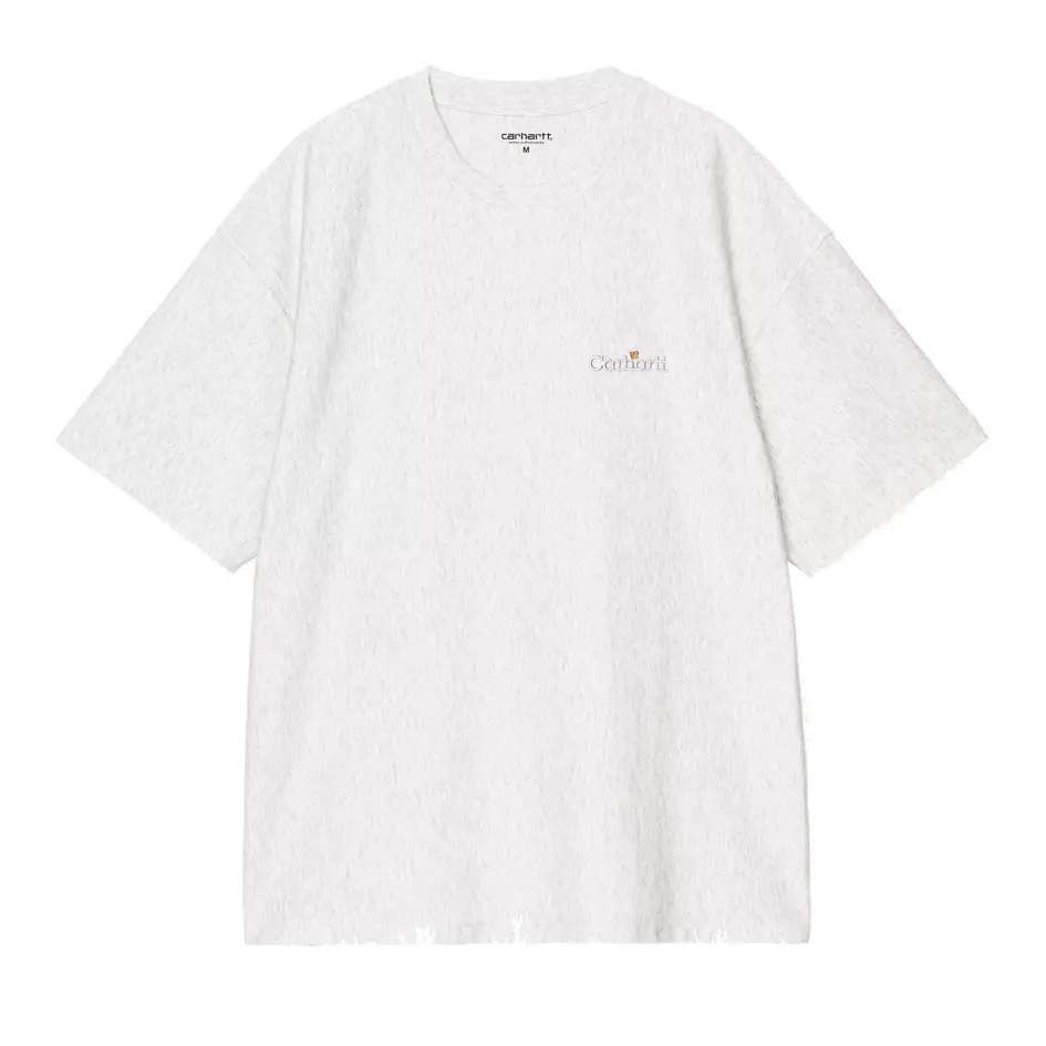 [I036180_482_XX] S/S WIP Label T-Shirt "Ash Heather" (XS)