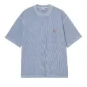 S/S Nelson Waffle T-Shirt "Gentle Blue"