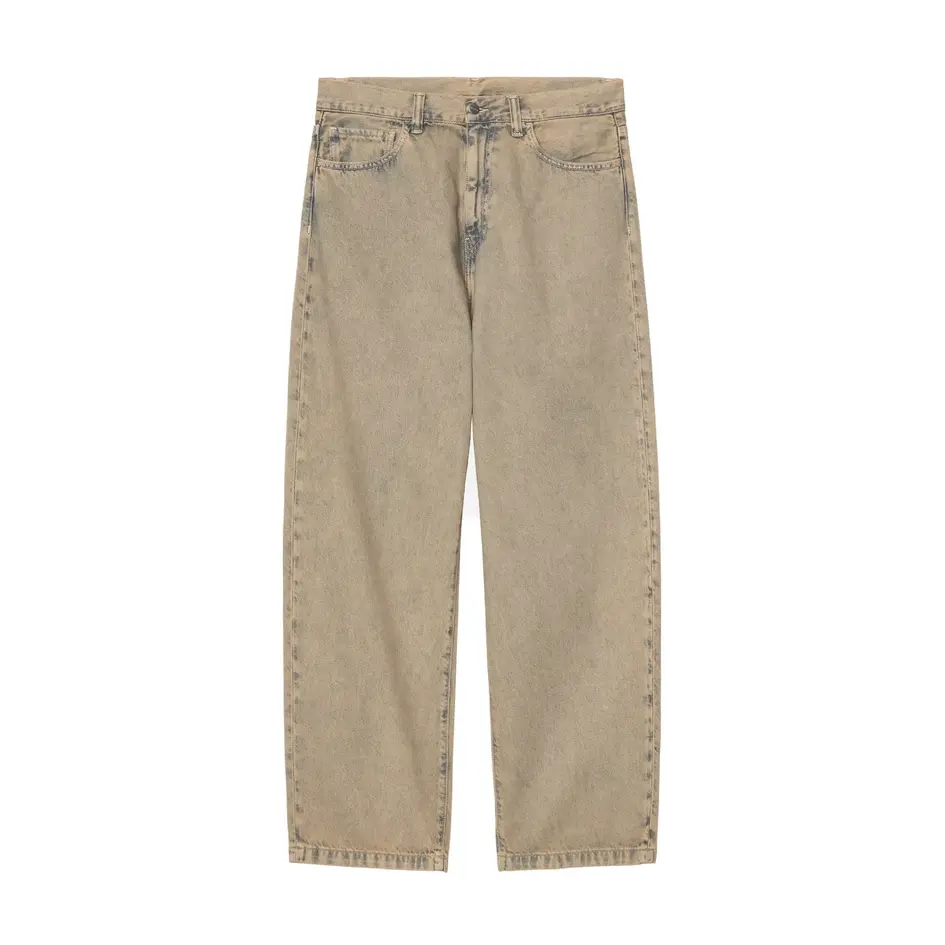 [I035820_3FU_GD] Landon Pant Garment dyed "Blue / Leather" (W27)