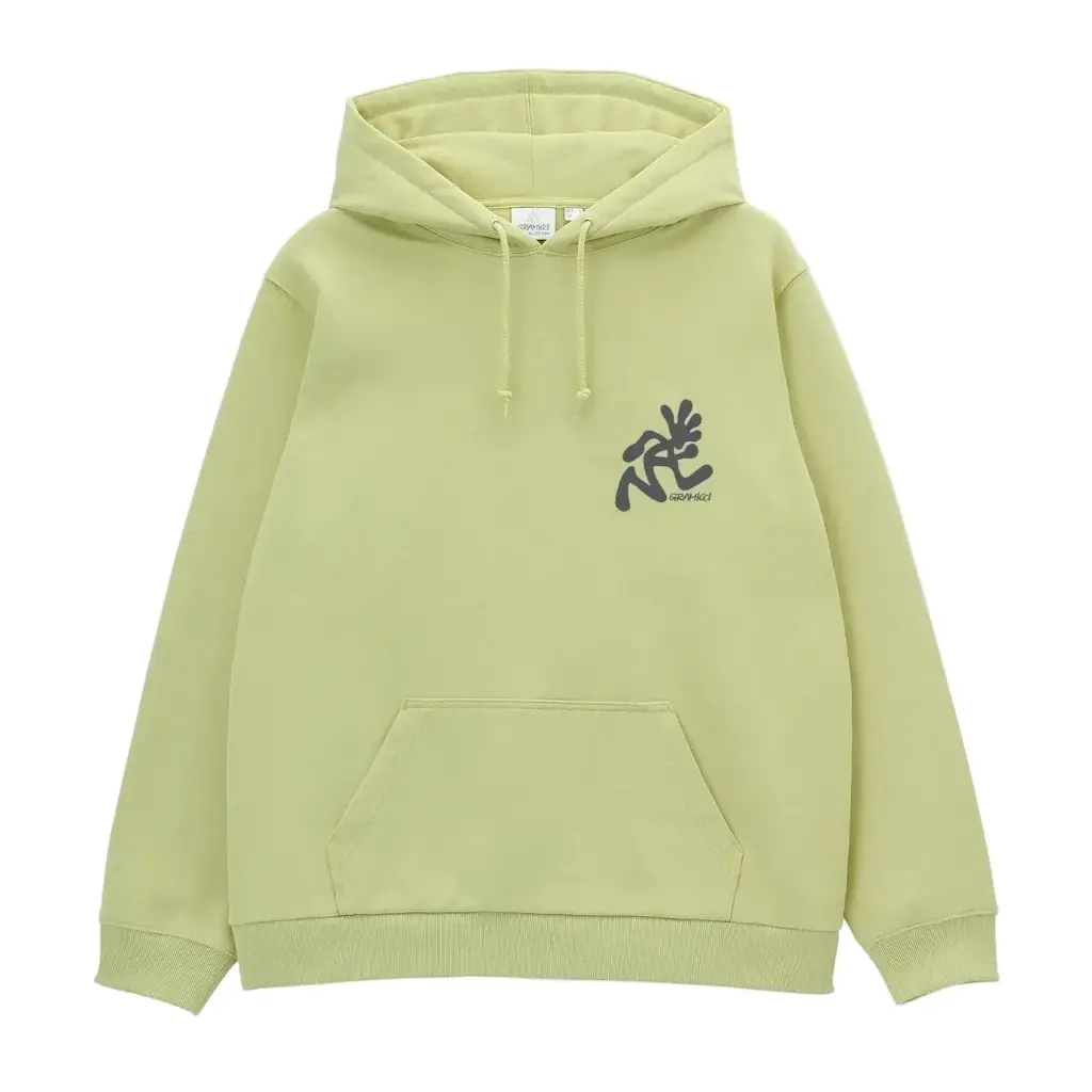 Running Man Hooded Sweatshirt "Lime"