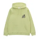 Running Man Hooded Sweatshirt "Lime"