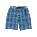 O.G. Denim Lagoon Shorts "Indigo Checkered Plaid"