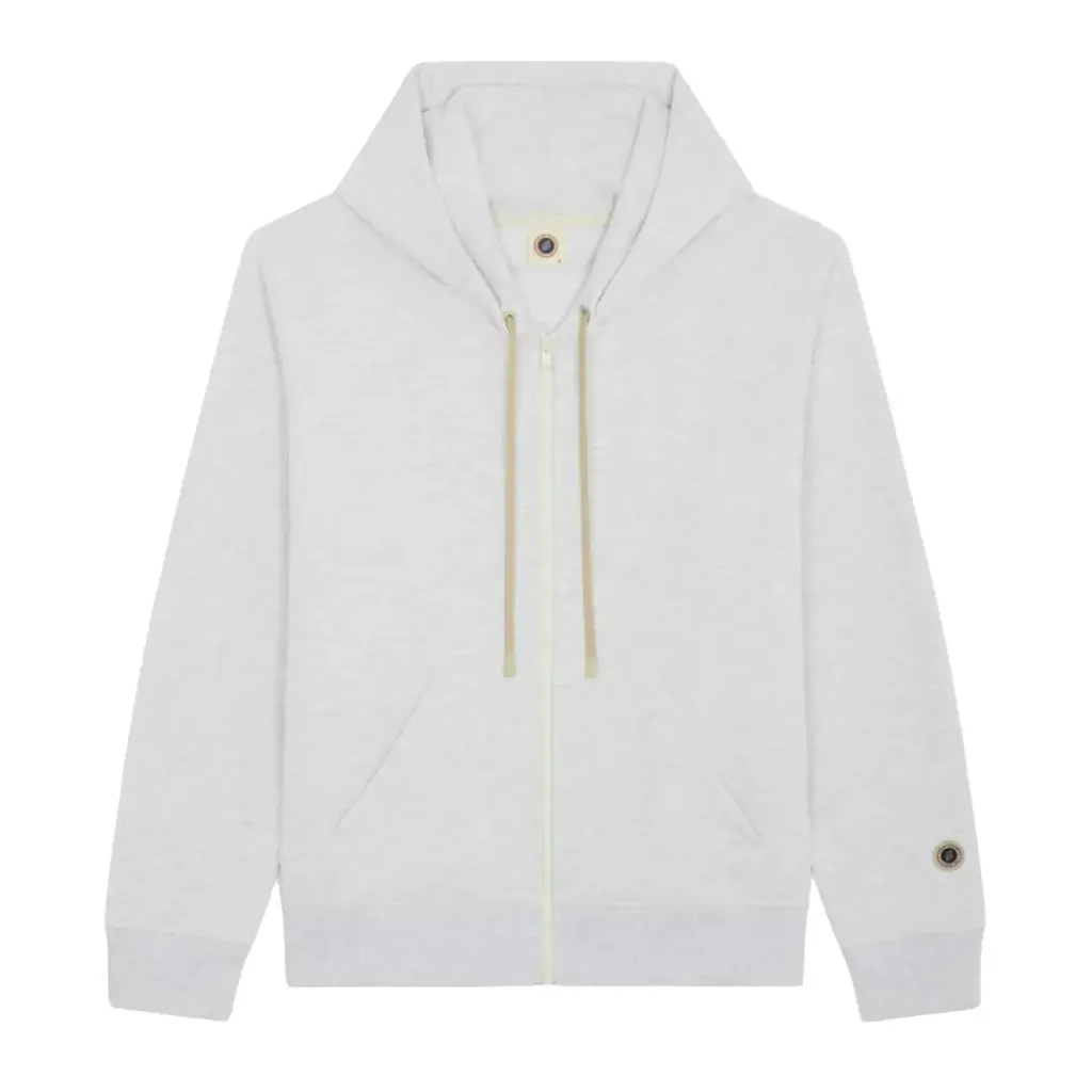 Iconic Zip Up "Ice Marl" - ICONICZIPUP