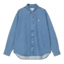 L/S Lucas Shirt "Blue Stone Washed"