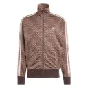 FIREBIRD OVERSIZED MONOGRAM JACKET "Aurora Coffee / Sandy Pink" - KE1677